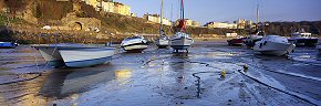 yachts at tenby harbour