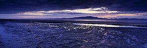mudflats on the solway firth