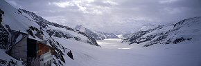 jungfraujoch and the aletsch glacier