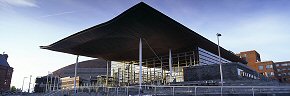 welsh assembly building, cardiff