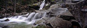rocks at studeneho potoka falls