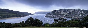 clouds above salcombe
