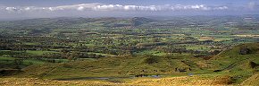 shropshire from clee hill