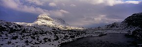 suilven and the river kirkaig