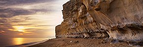 sculpted cliffs, burton bradstock (warm) 