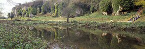 reflections, creswell crags 2